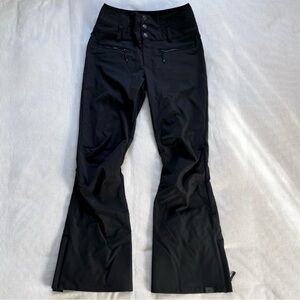 "Roxy Snow Ski Pants Rising High Black Womens Large Dry Flight Not WOT"